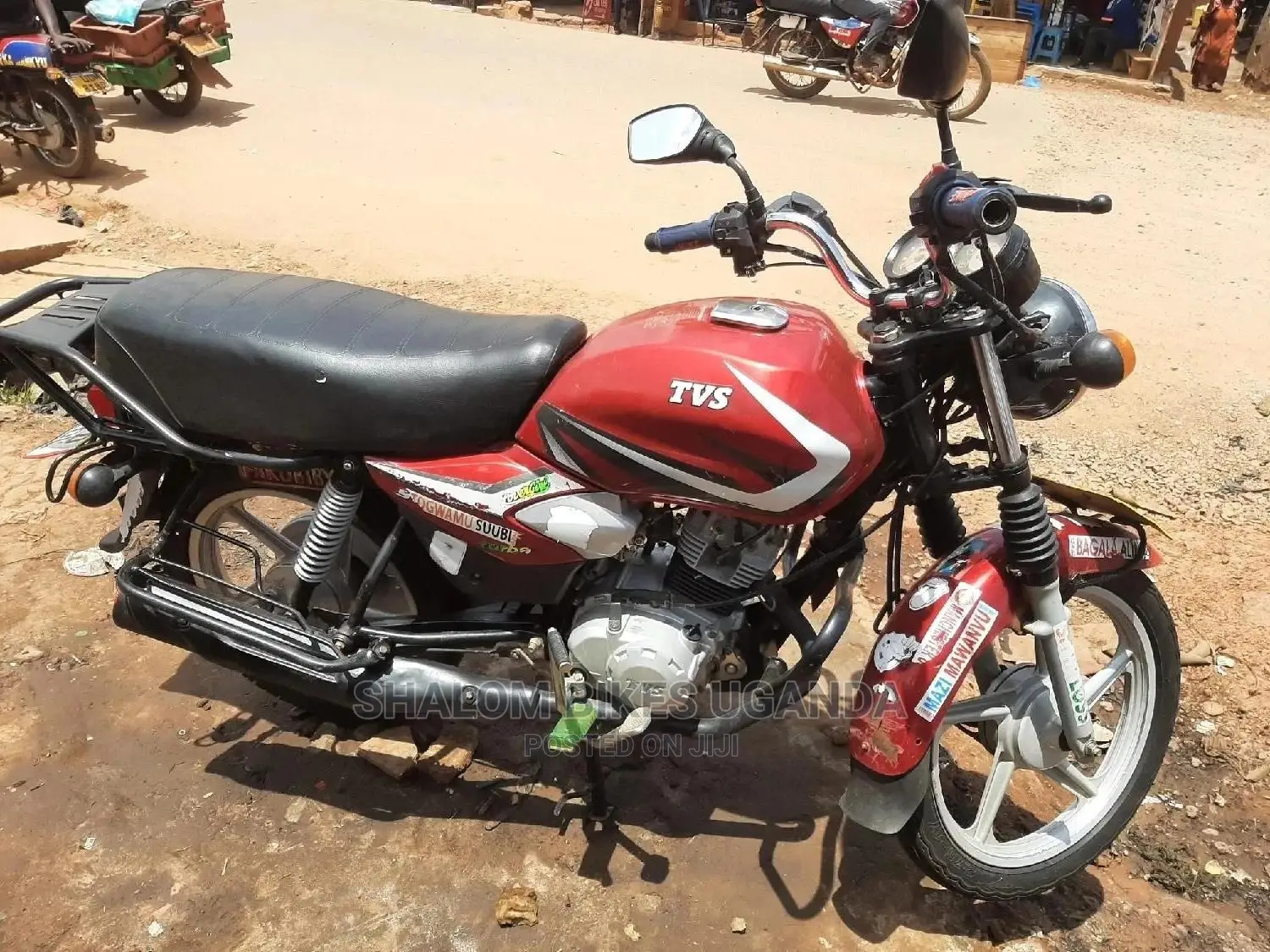 TVS HLX 125 2022 Red