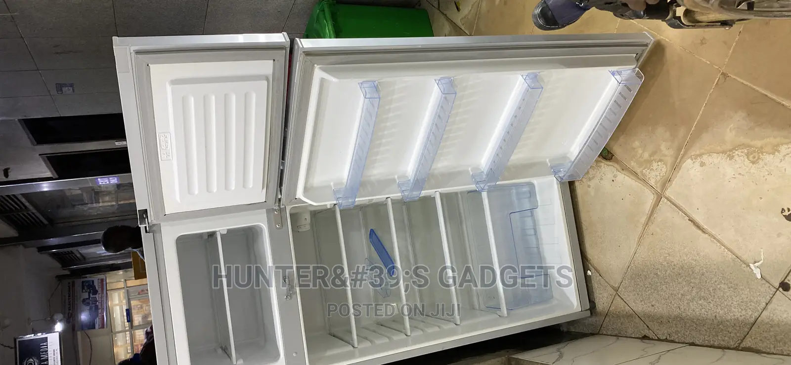 Adh Double Door Fridge 250 Liters Used Once as Good as New