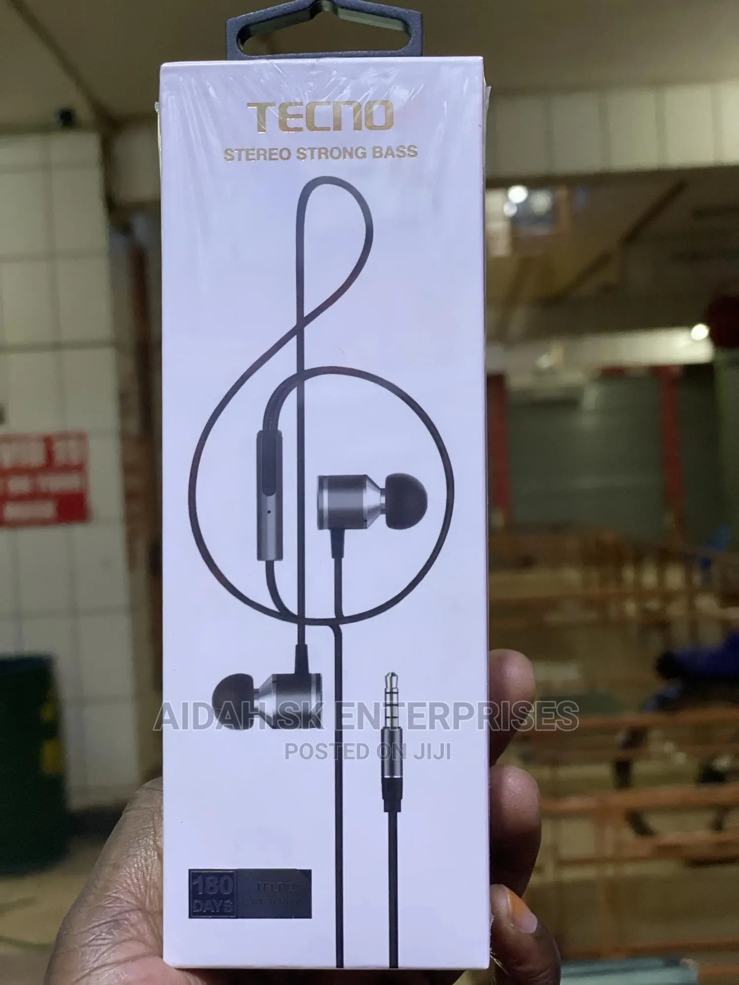 Tecno Stereo Strong Bass Earphones