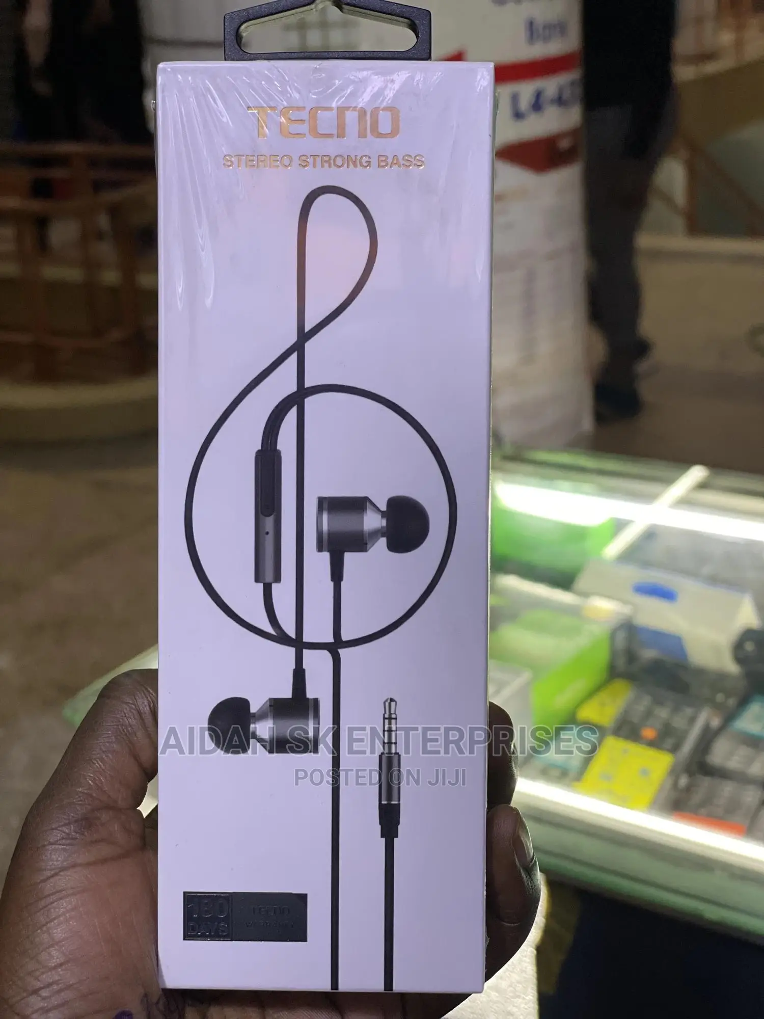 Tecno Stereo Strong Bass Earphones