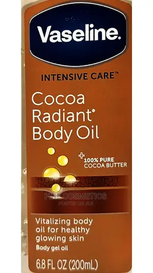 Original Vaseline Intensive Care Body Gel Oil Cocoa Radiant