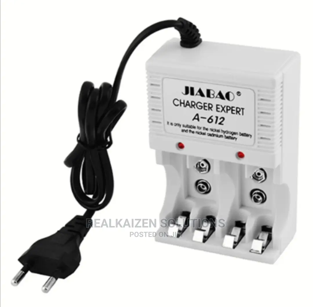 JIABAO A-612 Digital AA/AAA 9V N-I-Mh/Ni-Cd Battery Charger