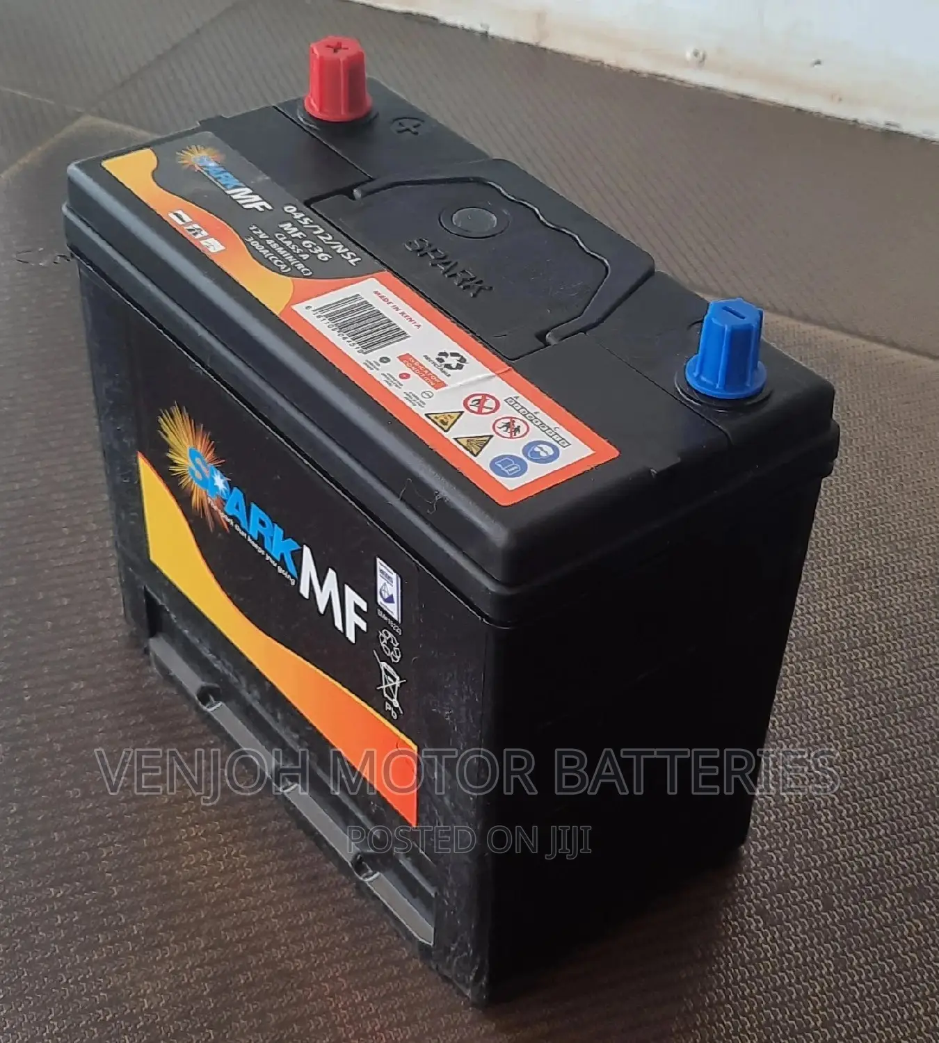 N60 Spark Maintainance Free Car Battery