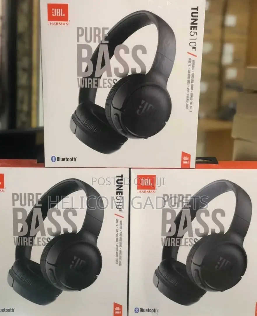 Pure Bass Wireless Headphones