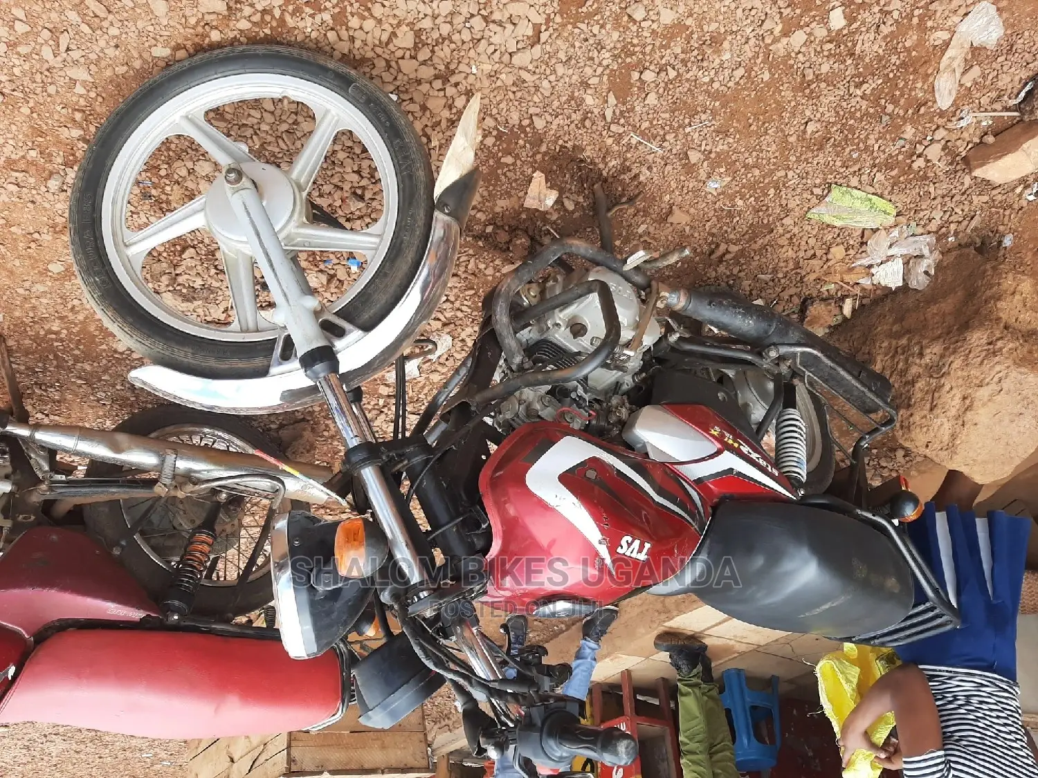 TVS King Cargo 2020 Red