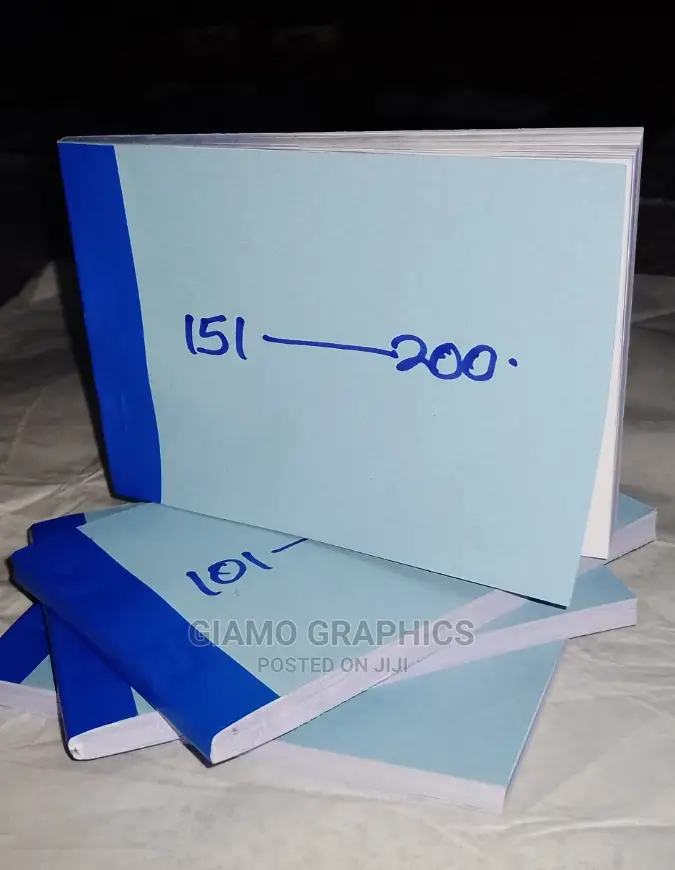Receipt Books Customized Triplicate
