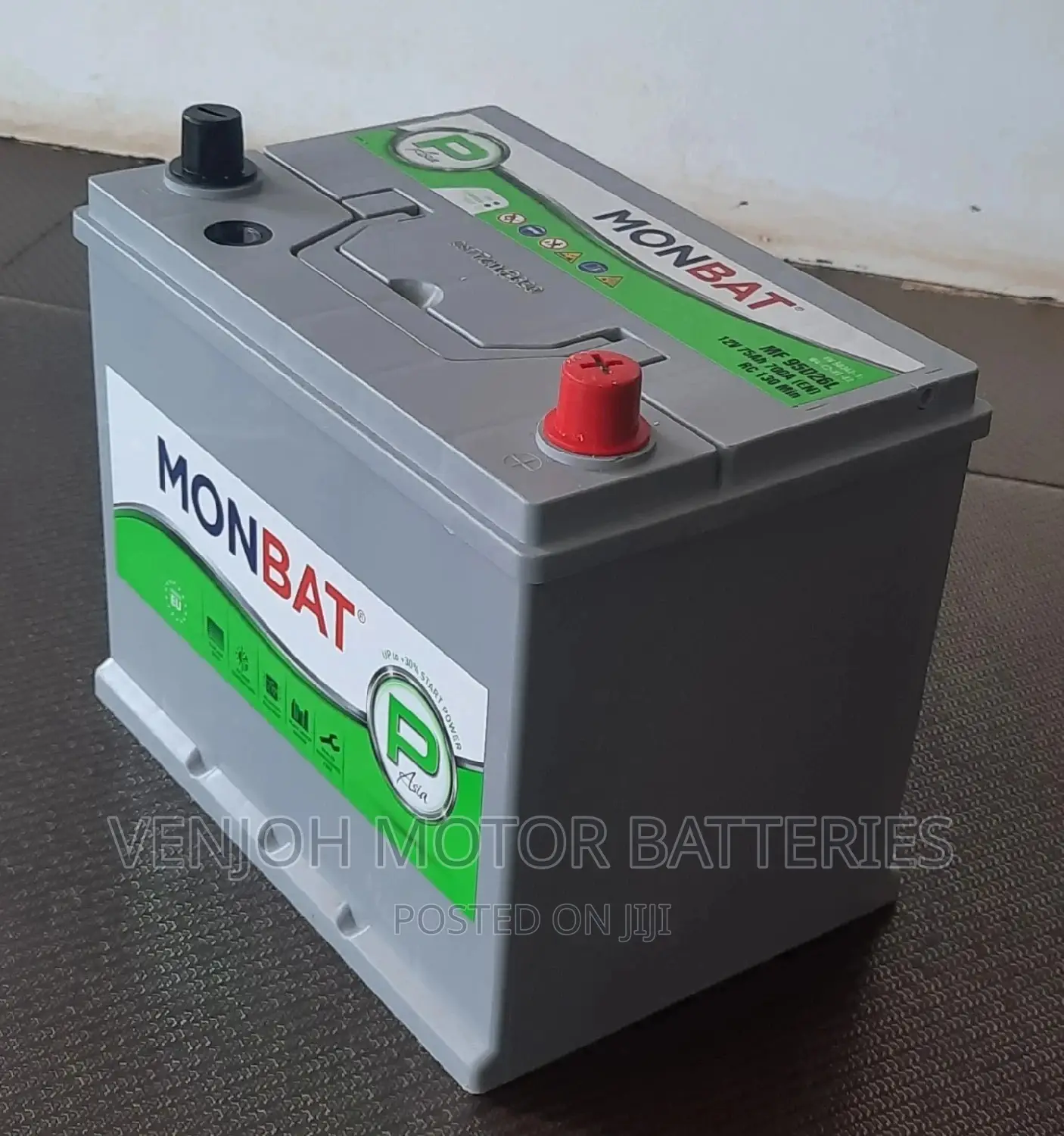 N70Z / 75 AH Made in Europe Car Battery