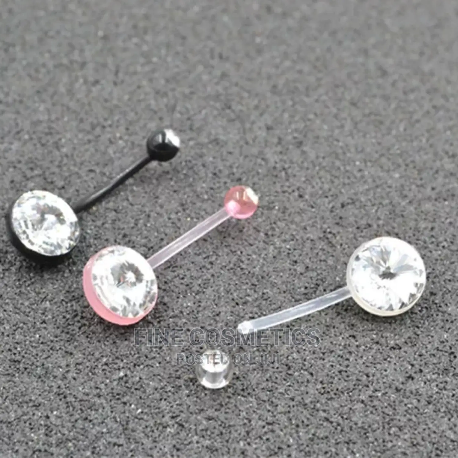 Bellybutton Ring Bio Flex Pregnancy Navel Plastic Belly Ring