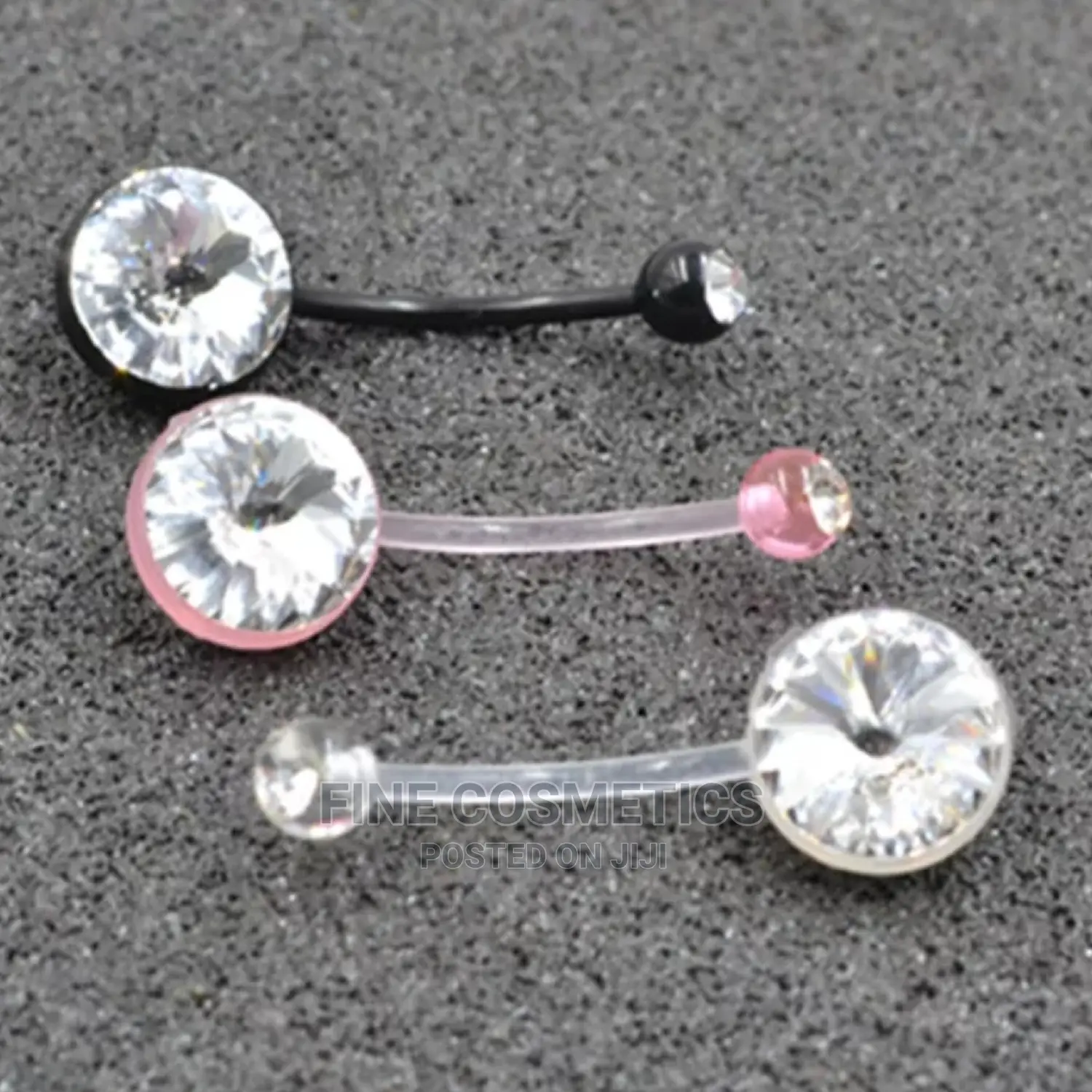 Bellybutton Ring Bio Flex Pregnancy Navel Plastic Belly Ring