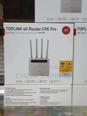 Photo - Top-Link 450mbps 4g+ Unlocked Router 450mbps - All Networks