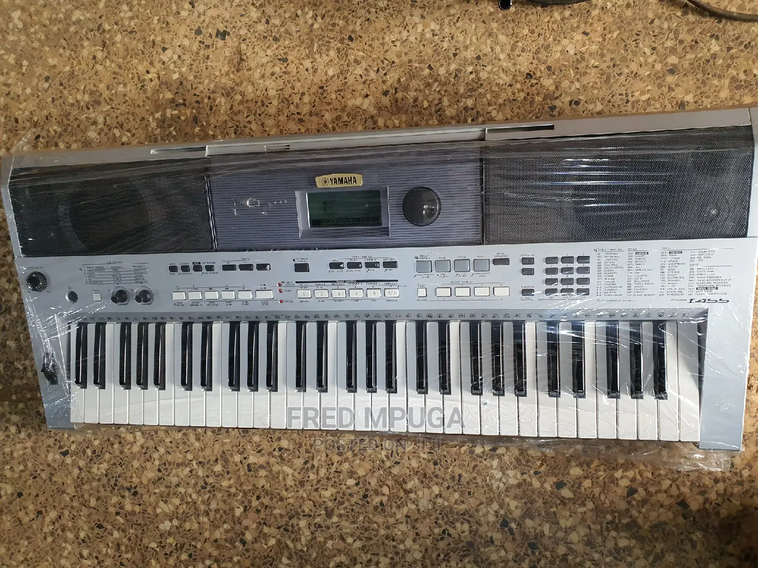 Yamaha Keyboard Psr I455