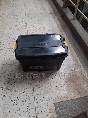 Plastic Black Storage Box