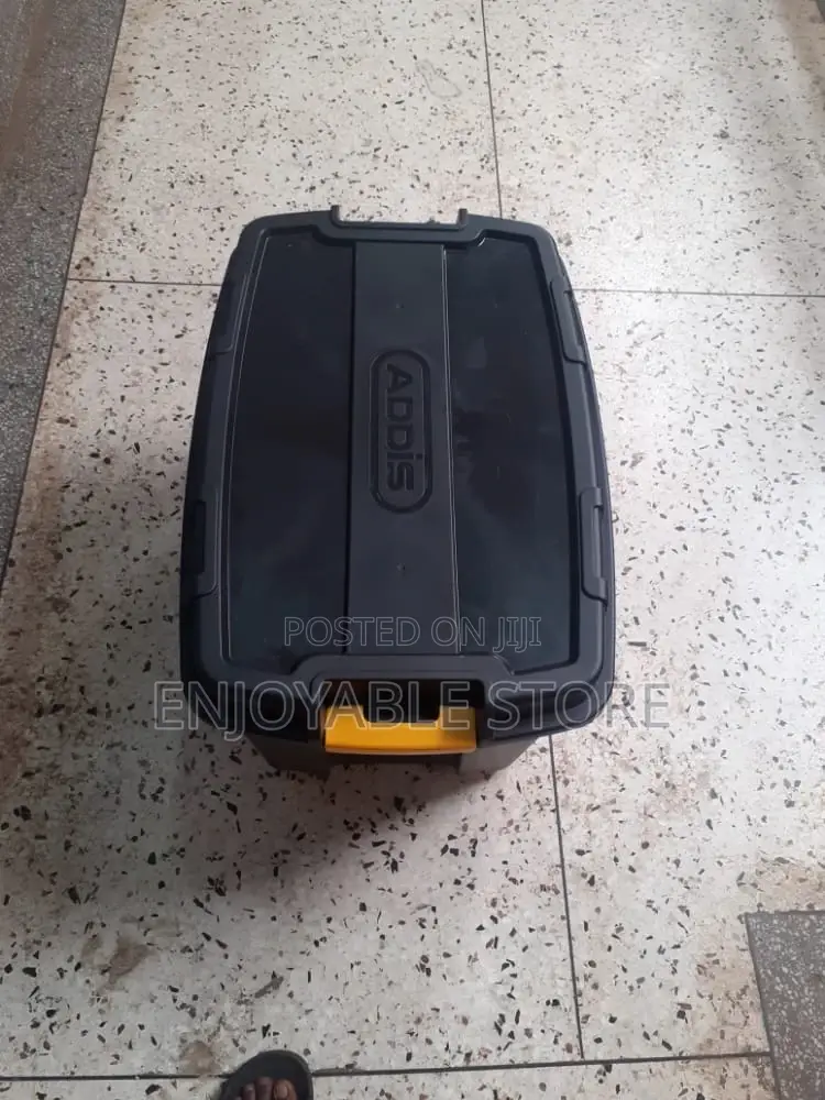 Plastic Heavy Black Storage Box
