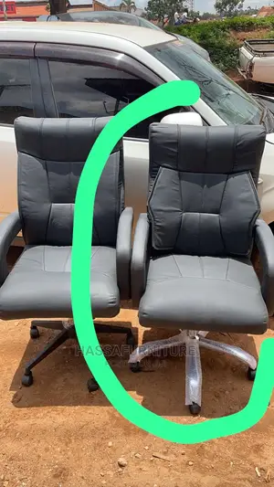 High Back Leather Director Chair