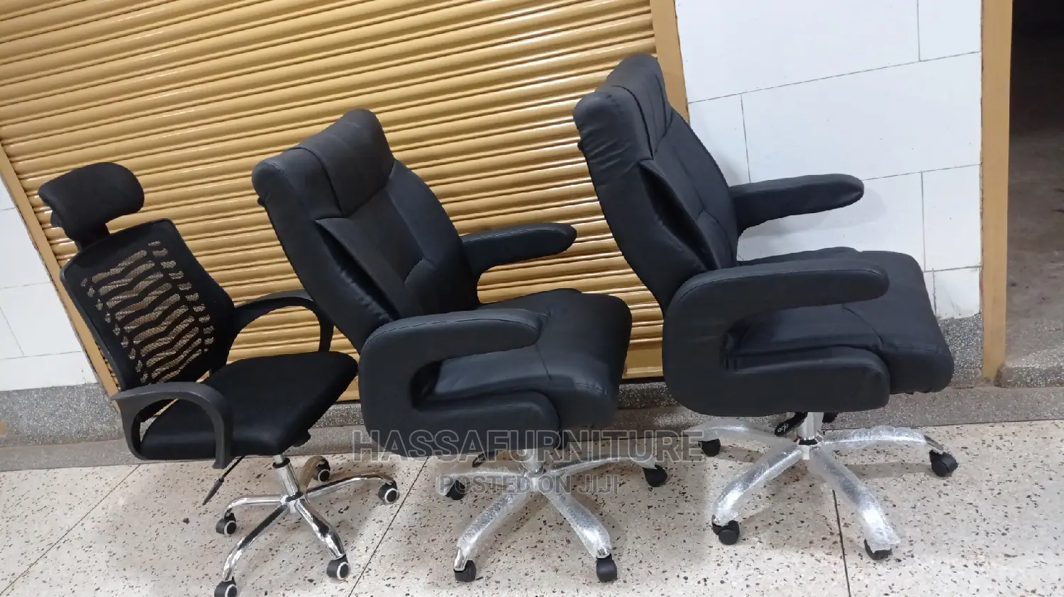 High Back Leather Director Chair