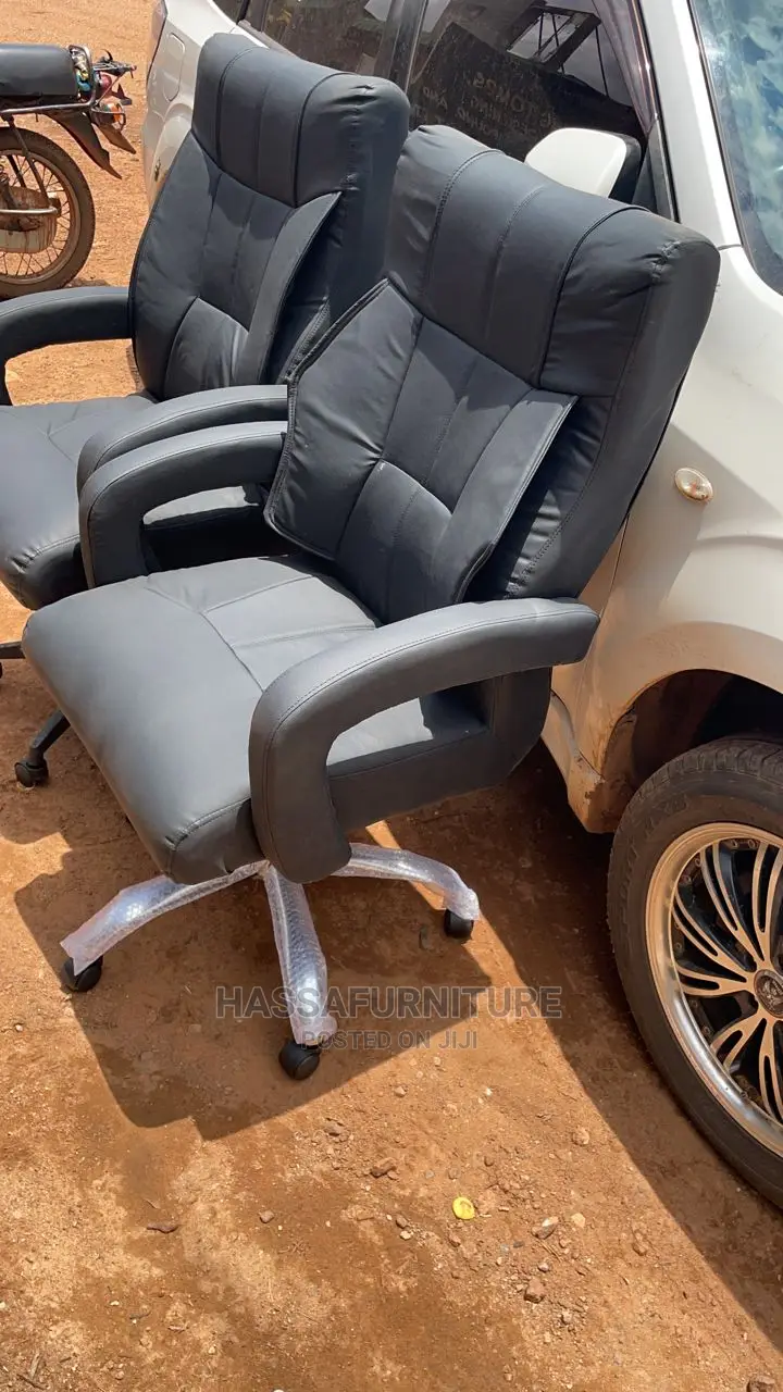 High Back Leather Director Chair