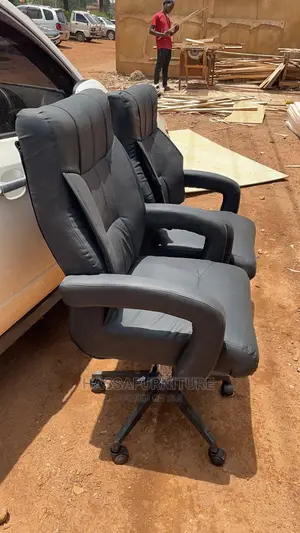 High Back Leather Director Chair