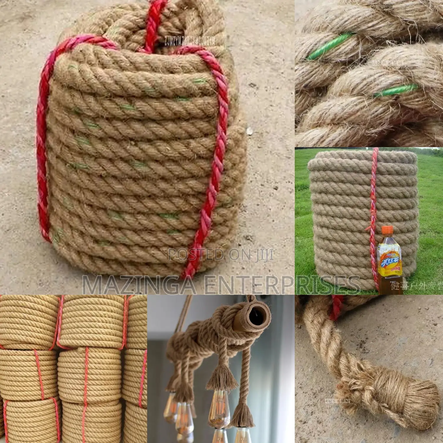 High Quality Thick Jute Rope(18mm by 50mtrs)