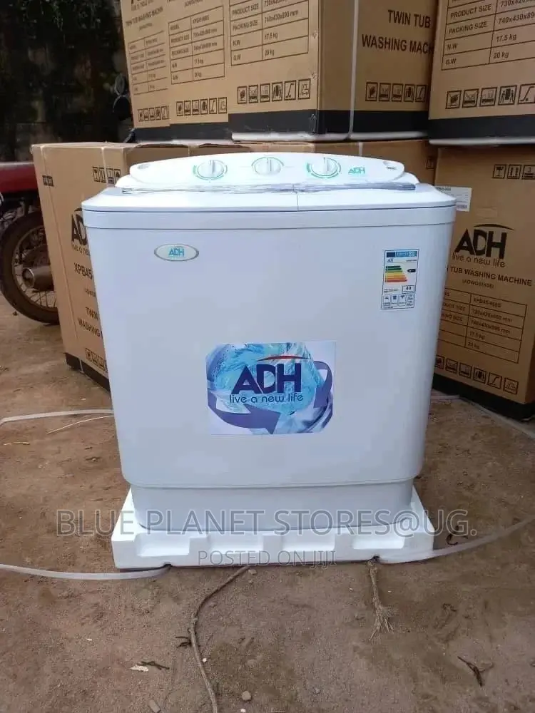 ADH 6kgs Semi-Auto Twin Tub Washing Machine || Wash and Dry