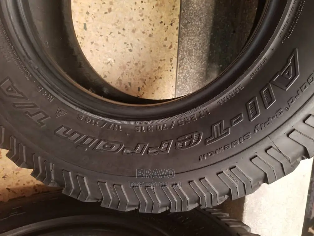 265/70r16 Bfgood Rich Used in Good Condition