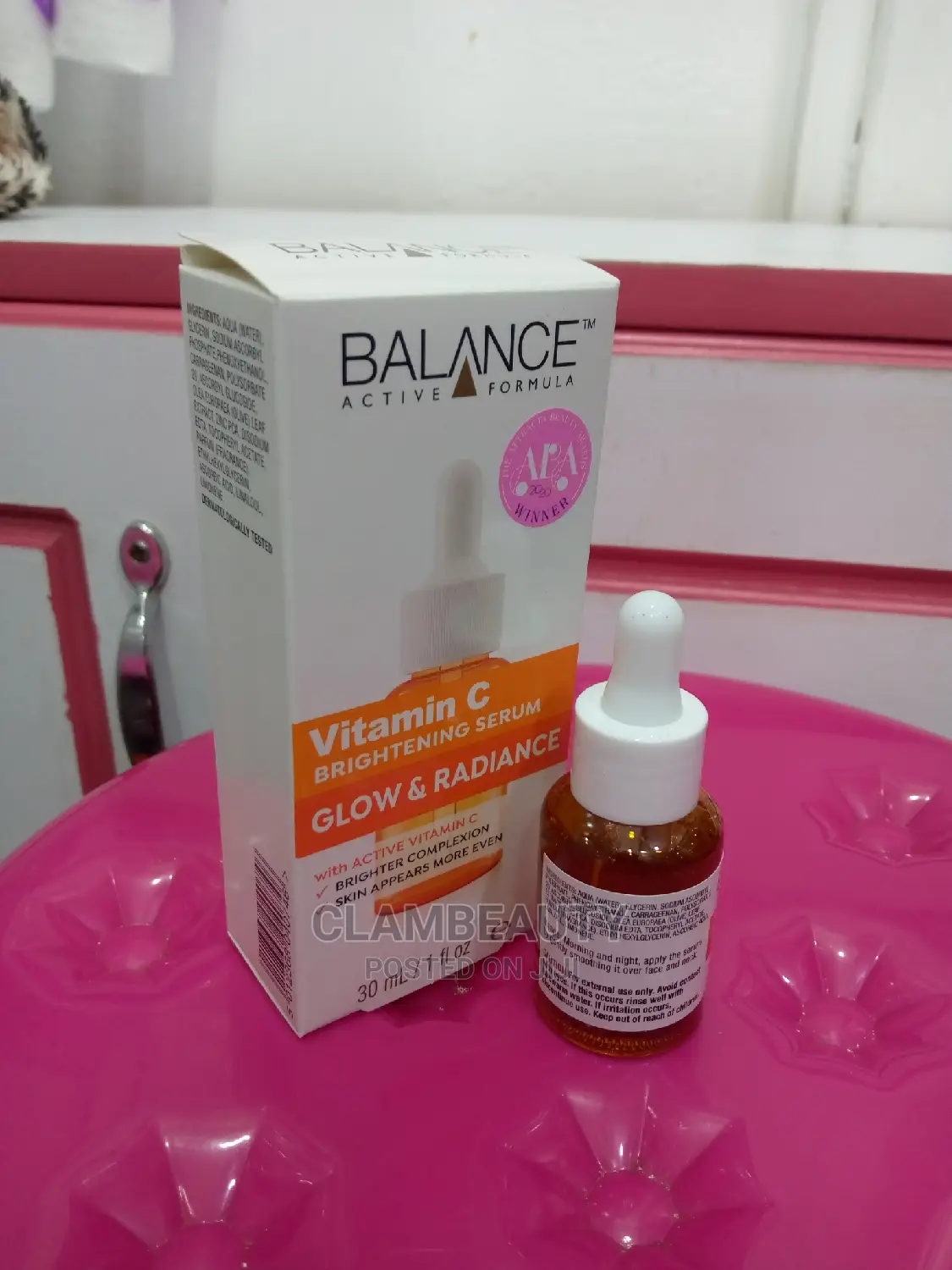 Balance Vitamin C Brightening Serum Glow Radiance