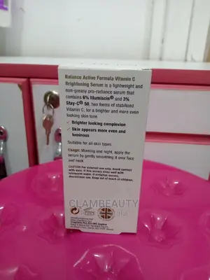 Balance Vitamin C Brightening Serum Glow Radiance