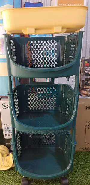 3 Tier Plastic Movable Dishrack