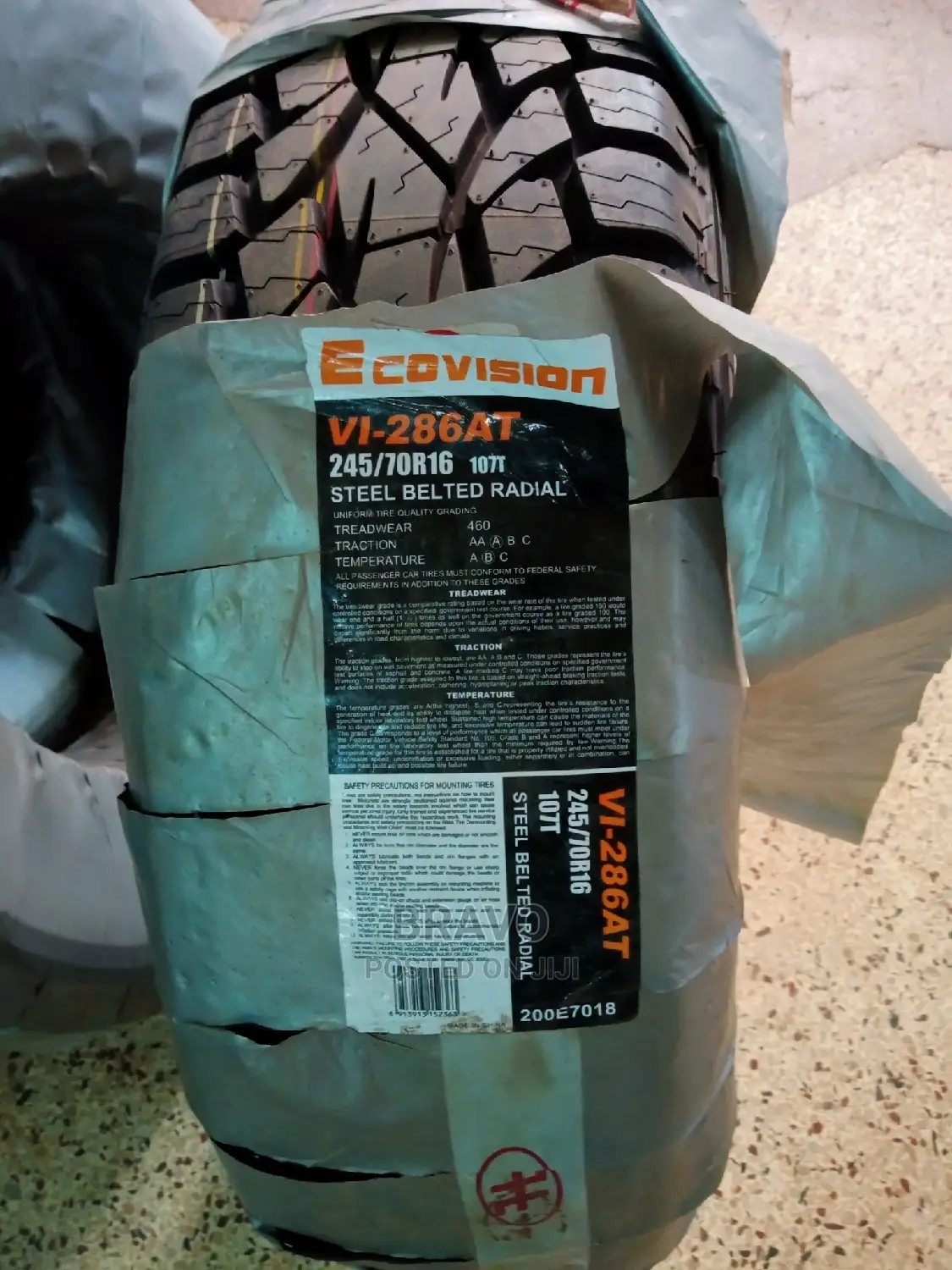 245/70r16 Ovation Tyre