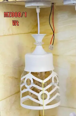 White Pendant Lamp Holder