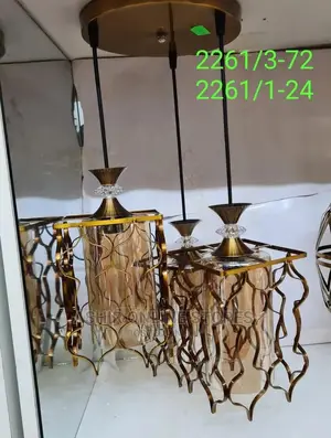 Goldish Pendant Lamp Holder