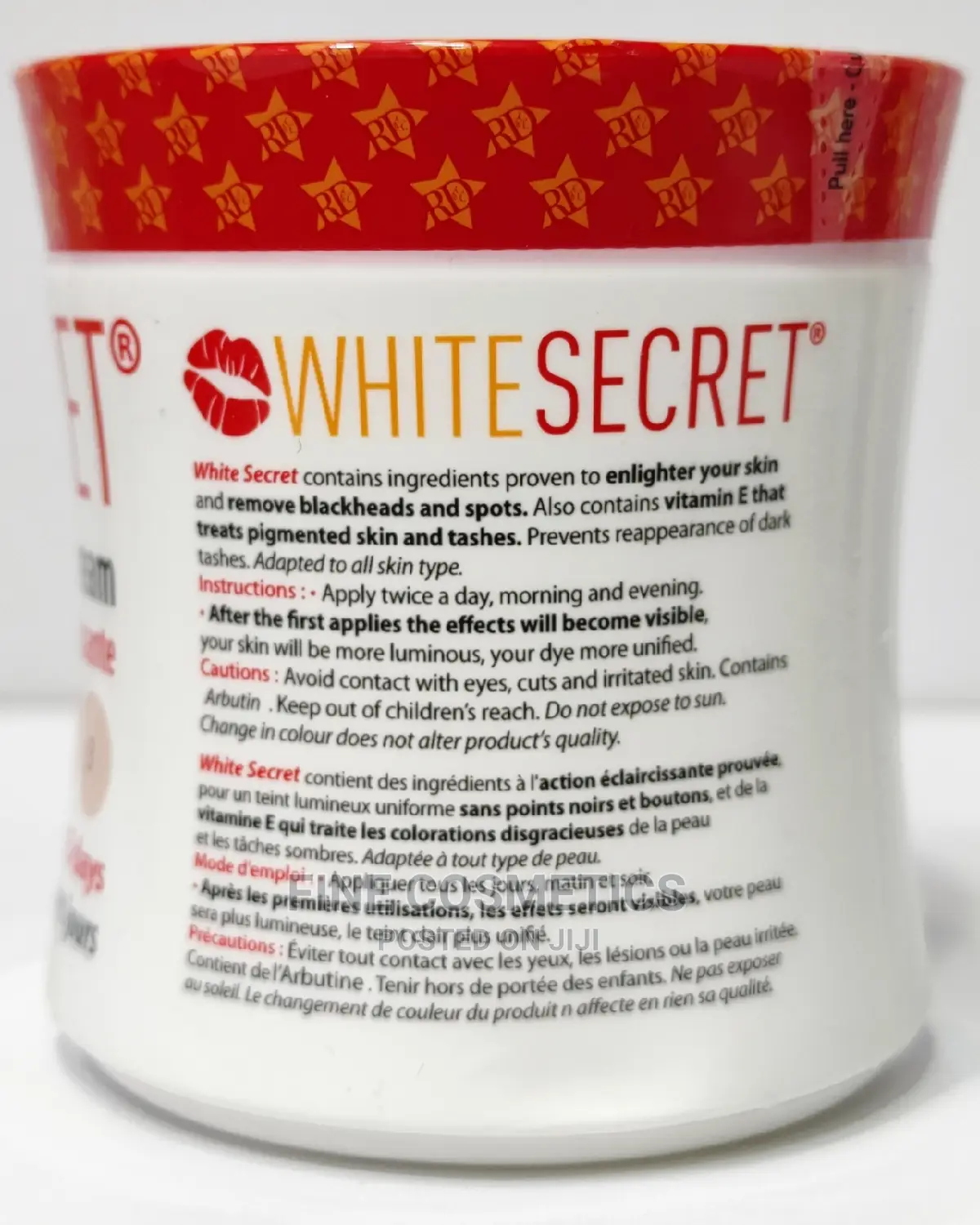 White Secret Lightening Body Cream