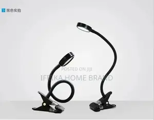 5W USB Plug Clamp Desk Reading Lamp Dimmable Flexible