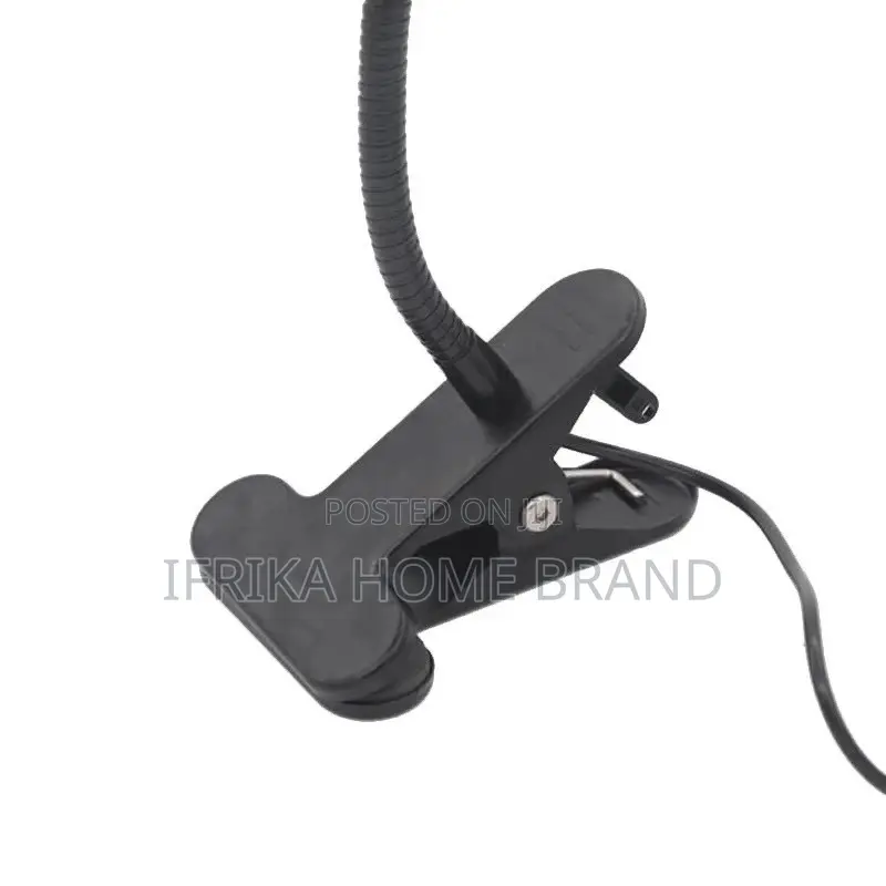 5W USB Plug Clamp Desk Reading Lamp Dimmable Flexible