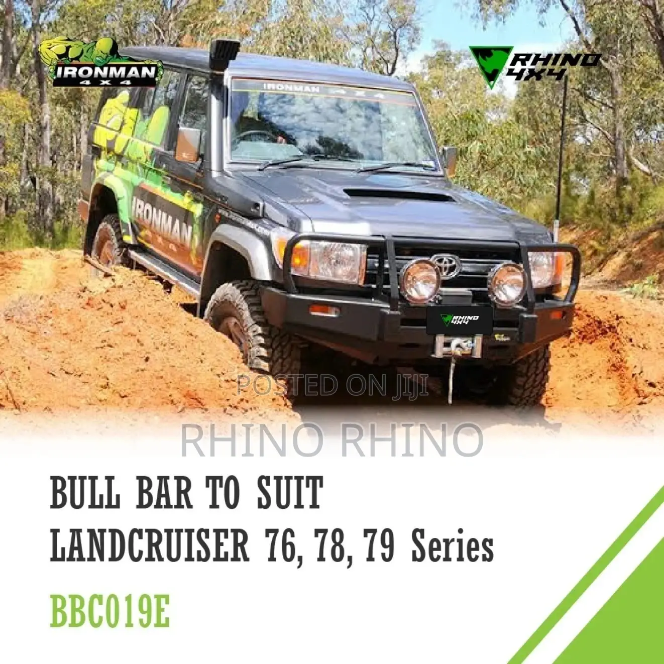 Bull Bar To Suit Landcruiser 76, 78, 79 Series