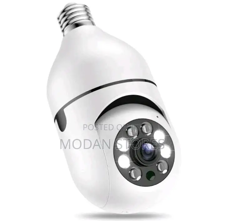 Spy PTZ Bulb Wireless Camera Original Battery/ Solar