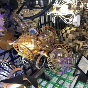 Goldish Pendant Lamp Holder