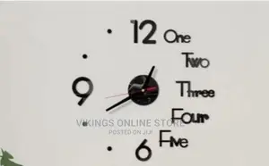 Small Size 3d Wall Clock