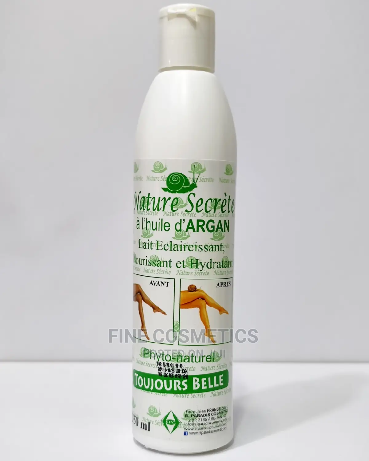 Original Nature Secret Lotion With Pure Argan Oil 350ml