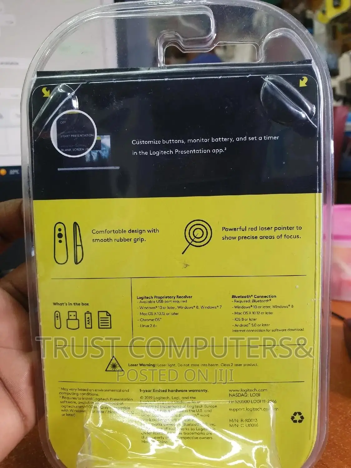 Logitech R500 Pointer, Presenter Compartible