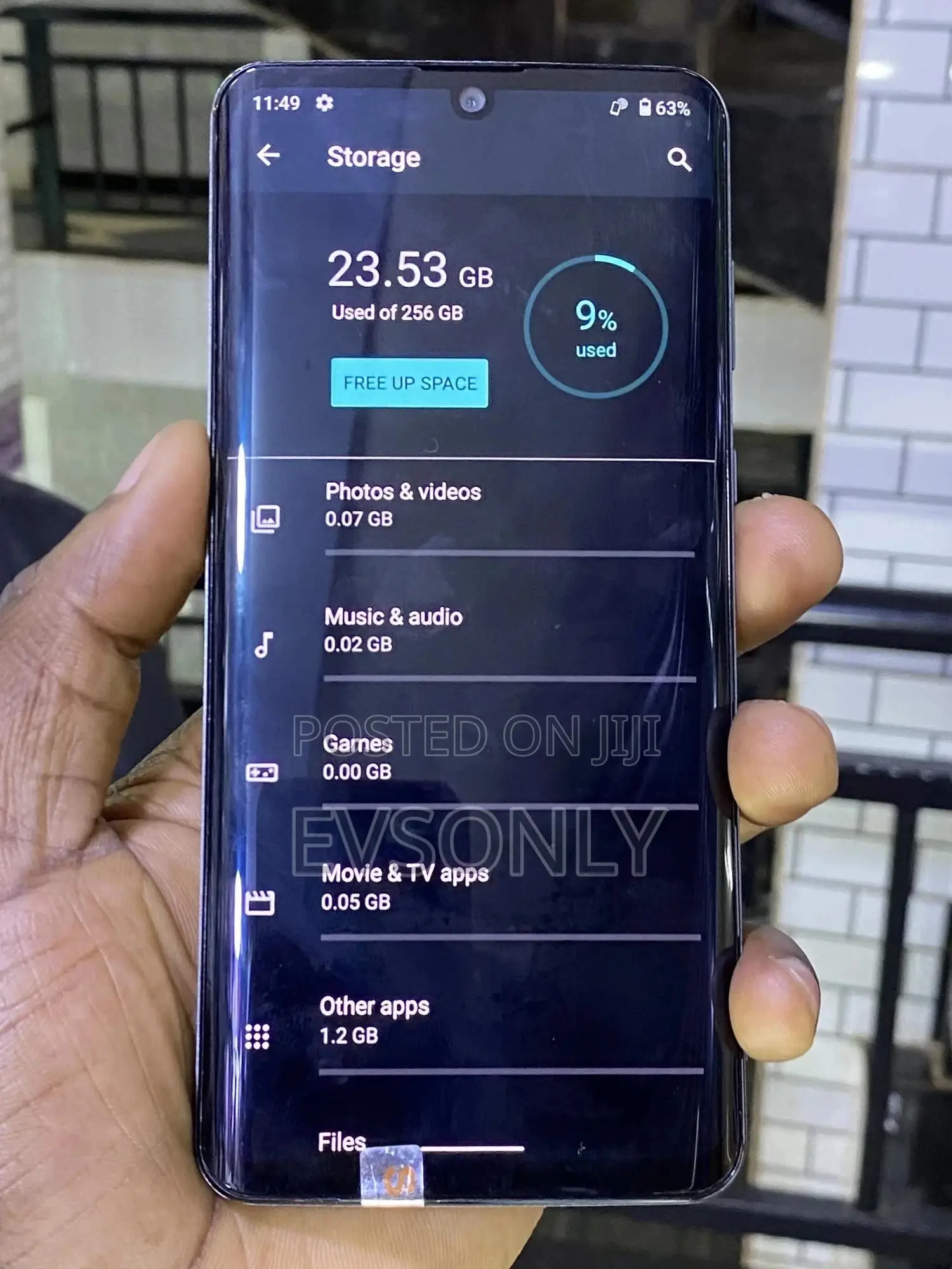 Sharp Aquos Zero 2 256 GB Blue