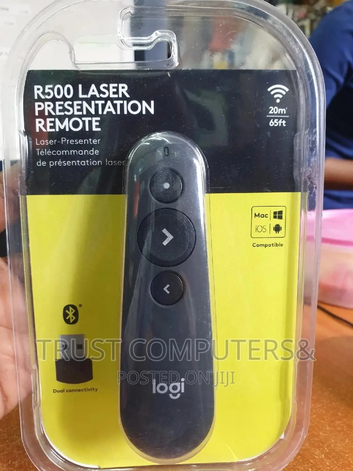 Logitech R500 Pointer, Presenter Compartible
