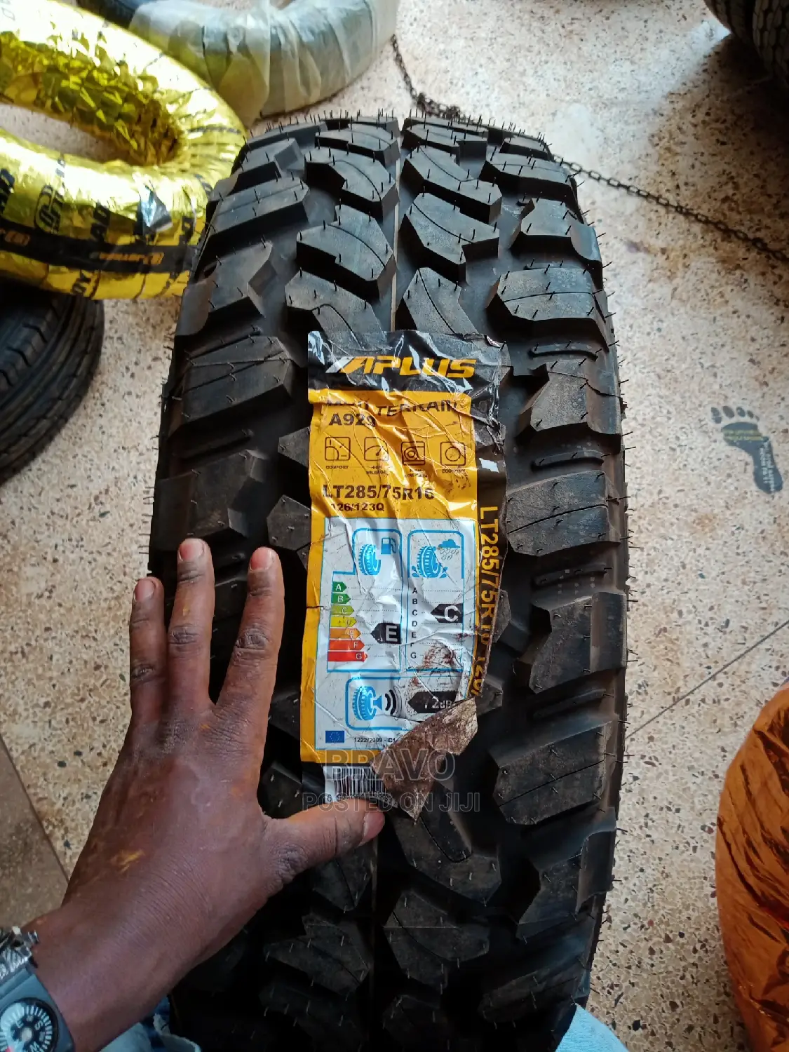 285/75r16 Mudterrain Tire.