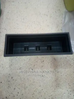 Triangular Flowerpot , Black Colour