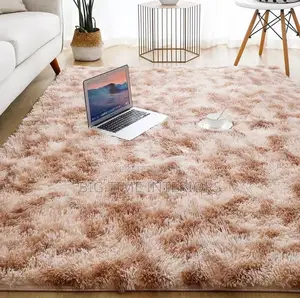 Woolen Bedside/ Center Carpet- Brown