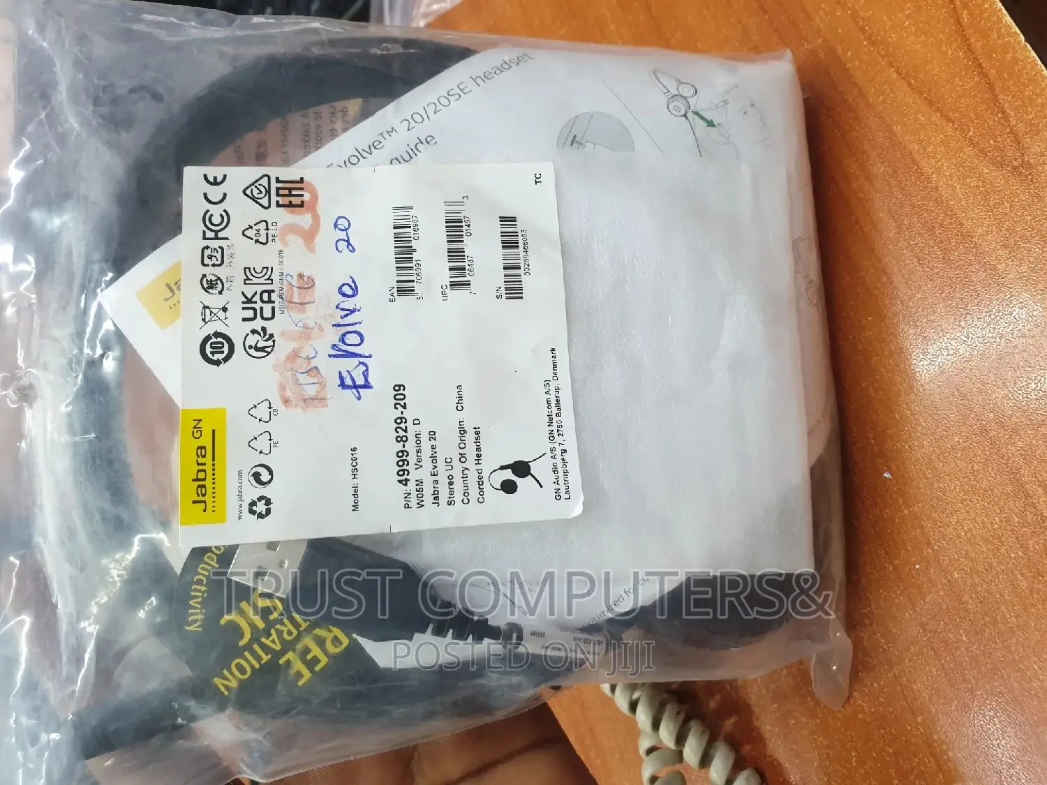 Jabra Evolve 20 Usb Headset