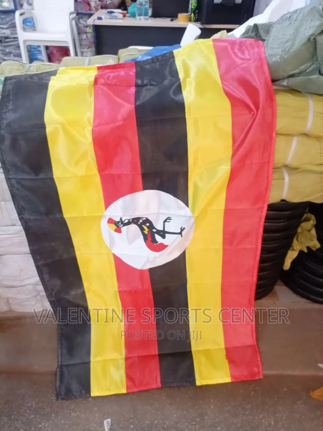 Uganda Flag Original Material