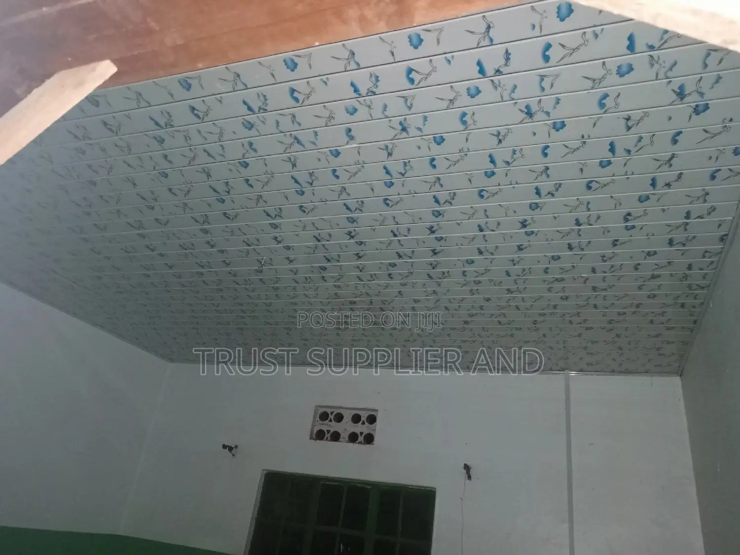 Pvc Ceiling Blue 