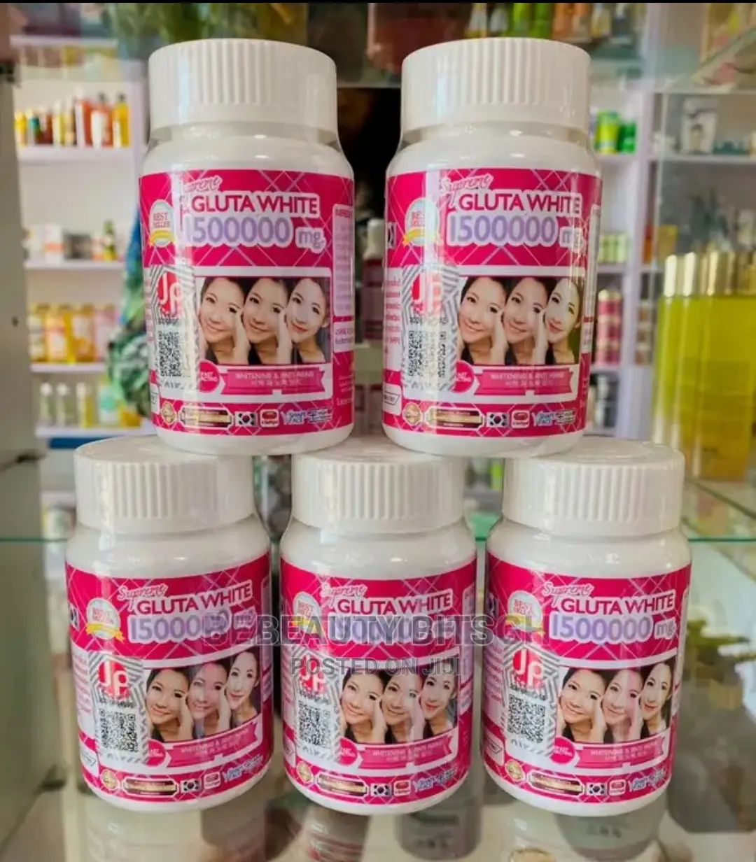 Supreme Gluta White Capsules And Serum