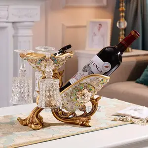 Wine Glass Rack And Bottle Holder