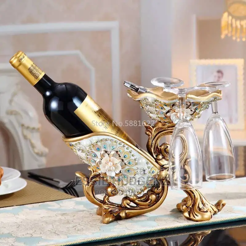 Wine Glass Rack And Bottle Holder